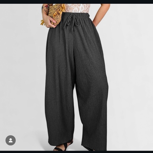 Zara Pants - ZARA Women’s brown/grayish Texture  Wide Trouser Size Medium